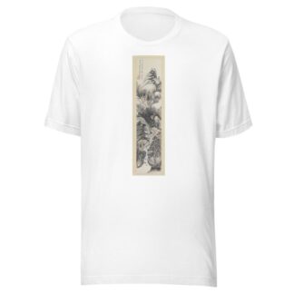 Visiting a Friend in Autumn by Okada Beisanjin T-Shirt