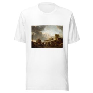 Hay Harvest by Philips Wouwerman T-Shirt