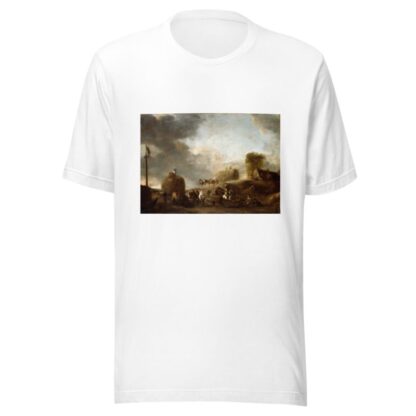 Hay Harvest by Philips Wouwerman T-Shirt