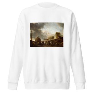 Hay Harvest by Philips Wouwerman Sweatshirt