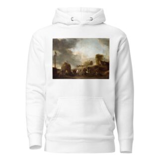 Hay Harvest by Philips Wouwerman Hoodie