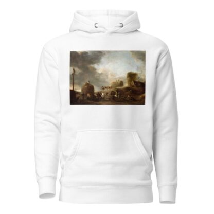 Hay Harvest by Philips Wouwerman Hoodie
