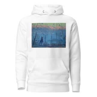 Evening Walk Above a Southern Lake by Ernst Schiess Hoodie