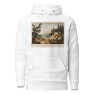 View near Fishkill by William Guy Wall Hoodie