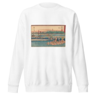 Kanaya by Andō Hiroshige Sweatshirt