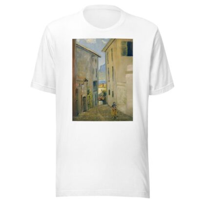 Street in Lugano by Louis Michel Eilshemius T-Shirt