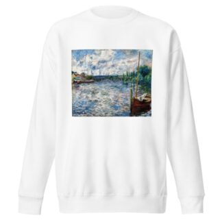 The Seine at Chatou by Pierre-Auguste Renoir Sweatshirt