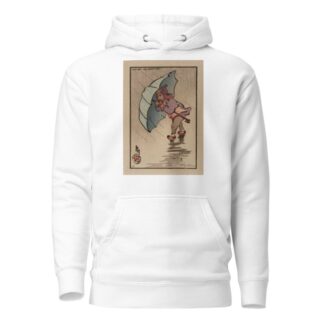 The Blue Umbrella by Helen Hyde Hoodie