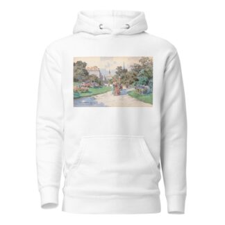 A walk in Vienna’s Stadtpark by Fritz Lach Hoodie
