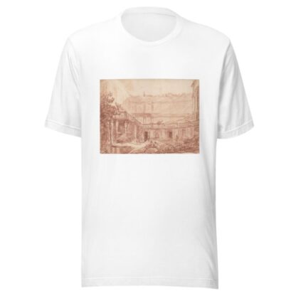 The Nymphaeum of the Villa di Papa Giulio, Rome by Hubert Robert T-Shirt