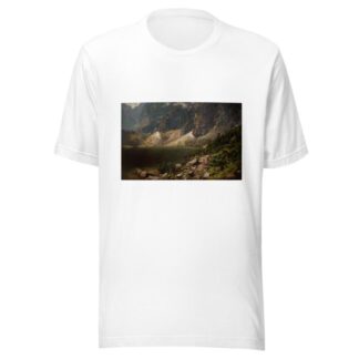 The Morskie Oko Lake in the Tatras by Aleksander Mroczkowski T-Shirt