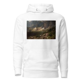 The Morskie Oko Lake in the Tatras by Aleksander Mroczkowski Hoodie