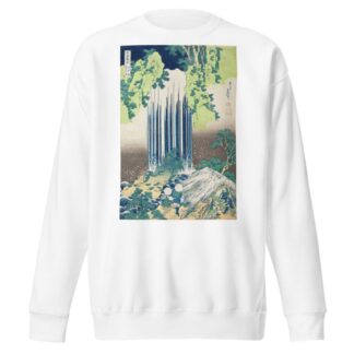 Yōrō Falls in Mino Province by Katsushika Hokusai Sweatshirt