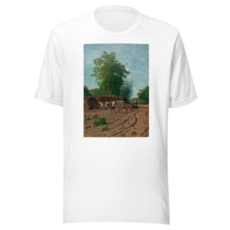 Countryside landscape, sketch by Walery Brochocki T-Shirt