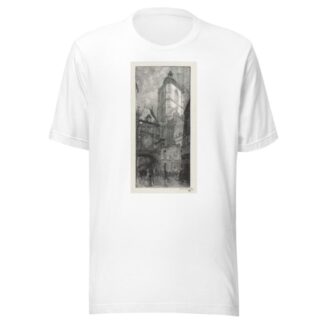 La Gros Horloge by Auguste Louis Lepère T-Shirt