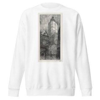 La Gros Horloge by Auguste Louis Lepère Sweatshirt