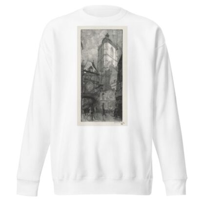 La Gros Horloge by Auguste Louis Lepère Sweatshirt