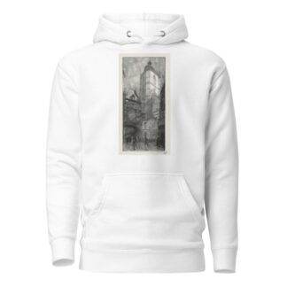 La Gros Horloge by Auguste Louis Lepère Hoodie