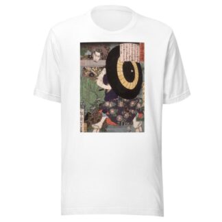 Nikki Bennosuke with Umbrella by Tsukioka Yoshitoshi T-Shirt