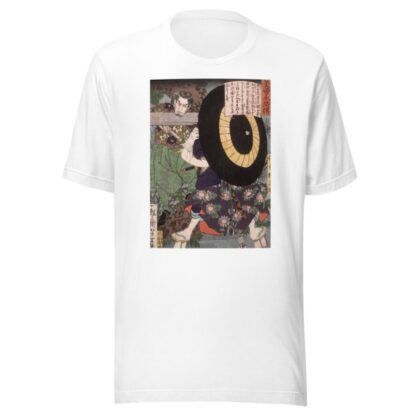 Nikki Bennosuke with Umbrella by Tsukioka Yoshitoshi T-Shirt