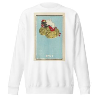 Illustrated Catalogue of Daylight Bomb Shells No. 51 by Jinta Hirayama Sweatshirt