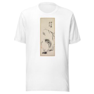 Egret and Reeds by Yang Ki-hun T-Shirt