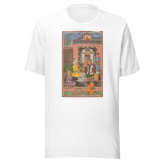 A Royal Picnic on a Terrace by Muhammad Ali T-Shirt