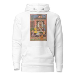 A Royal Picnic on a Terrace by Muhammad Ali Hoodie