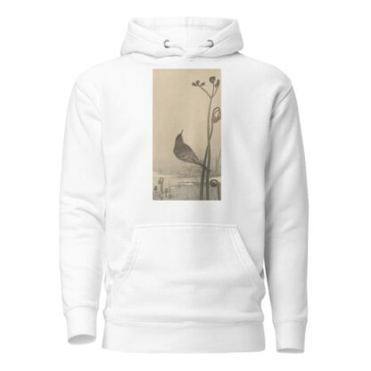 Water squeaker by Ohara Koson Hoodie