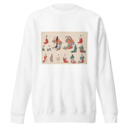An illustration of women’s costumes by Shigeo Inobe (Editor) Sweatshirt