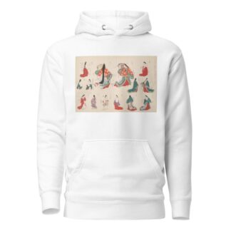 An illustration of women’s costumes by Shigeo Inobe (Editor) Hoodie