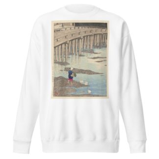 The Gion Bridge In Hondo In Amakusa by Kawase Hasui Sweatshirt