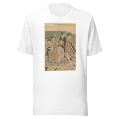 Geisha at the Ferry by Katsukawa Shunchō T-Shirt