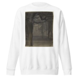 Shrine in a park by Józef Pankiewicz Sweatshirt