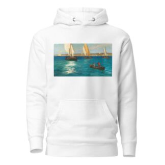 The Gulf of Trieste by Pietro Fragiacomo Hoodie