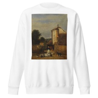 La gardeuse d’oies by Constant Troyon Sweatshirt