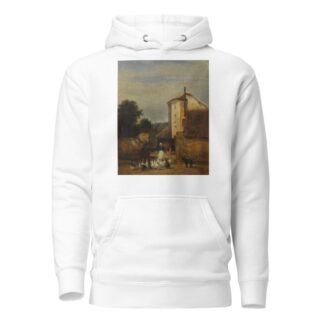 La gardeuse d’oies by Constant Troyon Hoodie