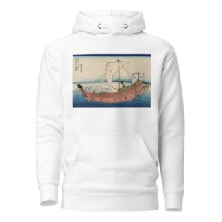 Kazusa no kairo by Katsushika Hokusai Hoodie