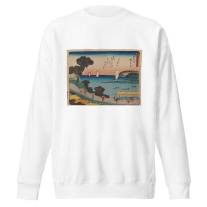 Tokaido gojusantsugi, Pl.04 by Andō Hiroshige Sweatshirt