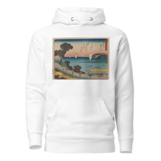 Tokaido gojusantsugi, Pl.04 by Andō Hiroshige Hoodie