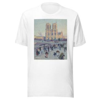 The Quai Saint-Michel and Notre-Dame by Maximilien Luce T-Shirt