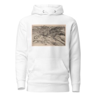 Dune Landscape by Willem Jansen Hoodie