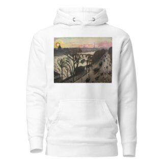 Paris, quai du Louvre, soleil d’hiver by Albert Marquet Hoodie