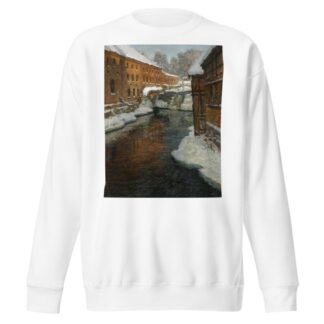 Fra Akerselven by Frits Thaulow Sweatshirt