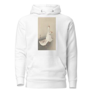 Two geese. by Ohara Koson Hoodie