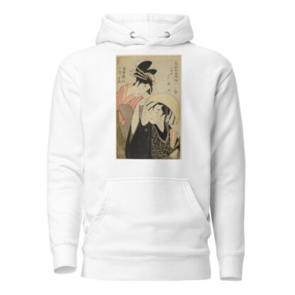 Shirai Gonpachi and Komurasaki, from the series ‘Beauties in Joruri Roles by Ichirakutei Eisui Hoodie