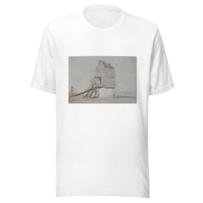 A Figure Beside A Windmill by George Bryant Campion T-Shirt