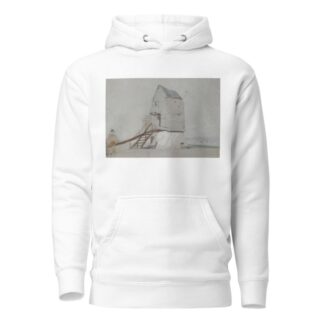 A Figure Beside A Windmill by George Bryant Campion Hoodie