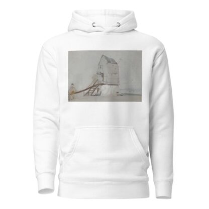 A Figure Beside A Windmill by George Bryant Campion Hoodie