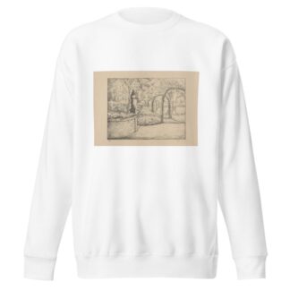 Tuin met rozenbogen op landgoed Zorgvliet Zorgvliet I by Simon Moulijn Sweatshirt